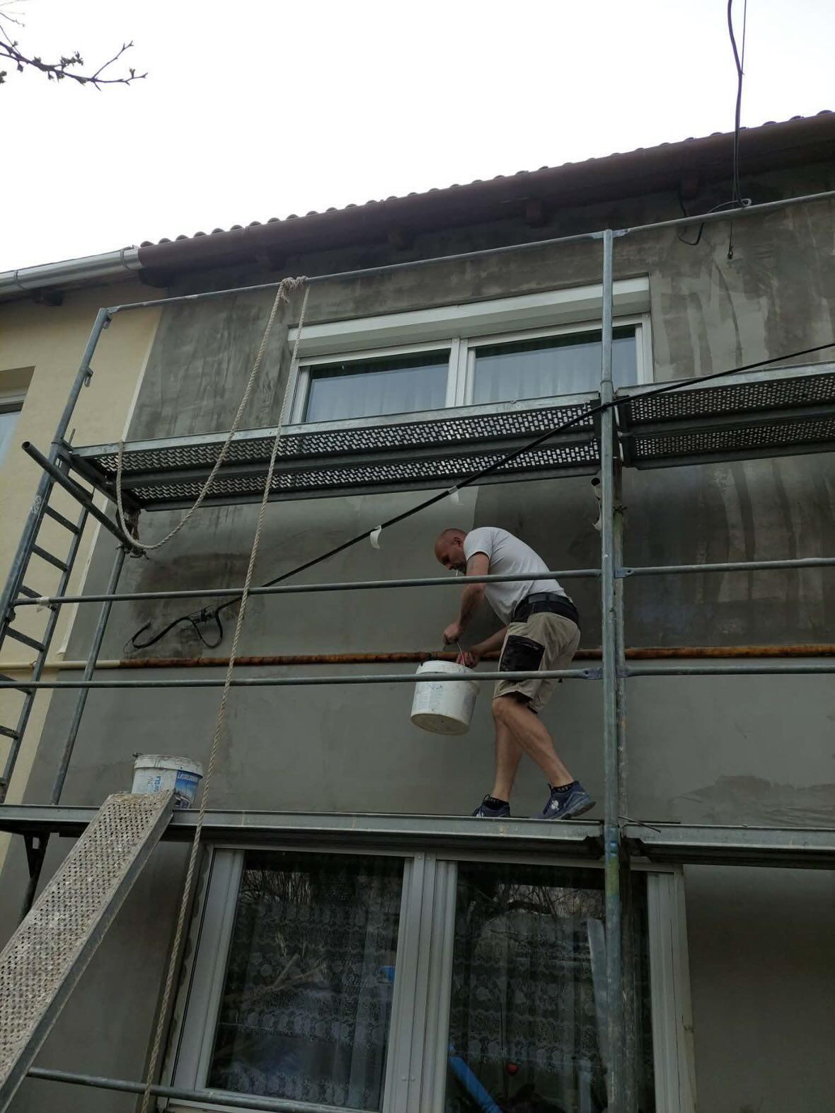 Veszprém homlokzati javítás